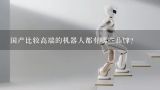 国产比较高端的机器人都有哪些品牌？中国知名机器人品牌有哪些？