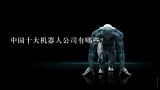 中国十大机器人公司有哪些?光伏清扫机器人上市公司有哪些