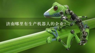 济南哪里有生产机器人的企业?
