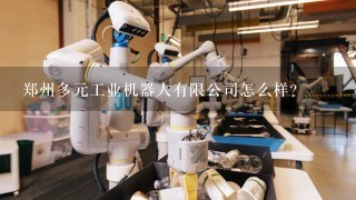 郑州多元工业机器人有限公司怎么样？