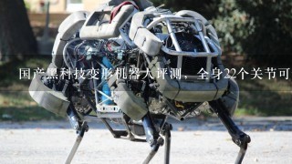 国产黑科技变形机器人评测，全身22个关节可动还可编