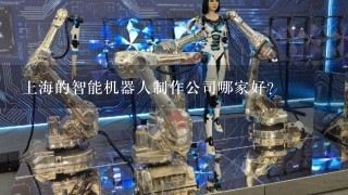 上海的智能机器人制作公司哪家好？