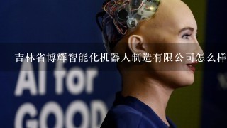 吉林省博辉智能化机器人制造有限公司怎么样？